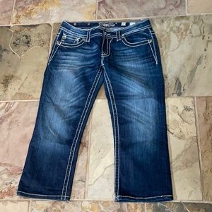 Miss Me Cropped Jeans Size 30